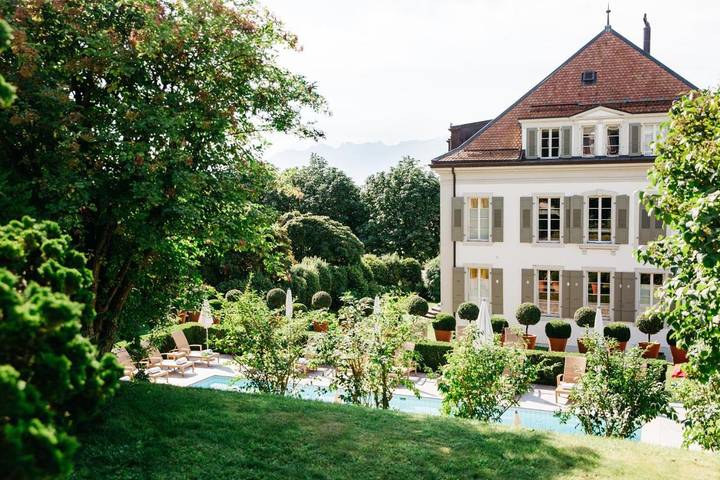 Hôtel pour 6 personnes, avec jardin ainsi que sauna et piscine à Lausanne - 2