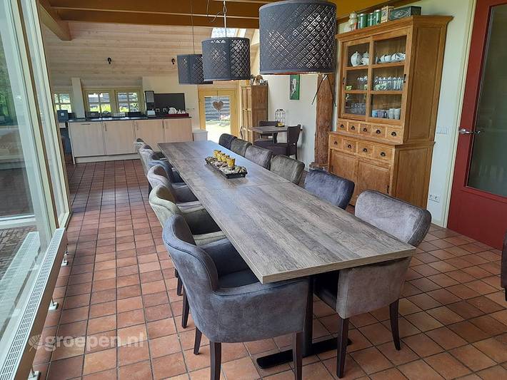 Ferienhaus für 16 Personen, mit Terrasse und Balkon/Terrasse in Drenthe - 4