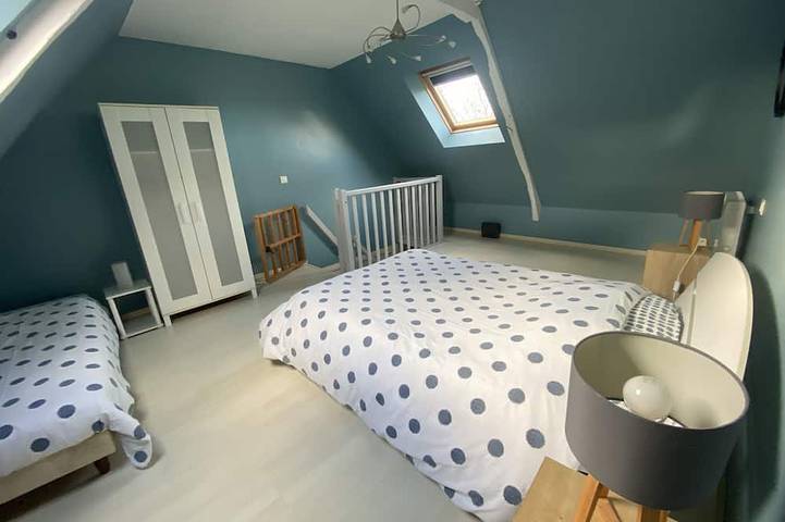 House near the river Rance, St Malo and Dinard in Pleurtuit, Saint-Malo region