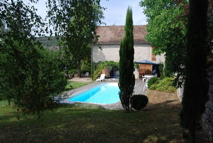Location de vacances pour 6 personnes, avec piscine ainsi que jardin et vue à Cajarc - 3