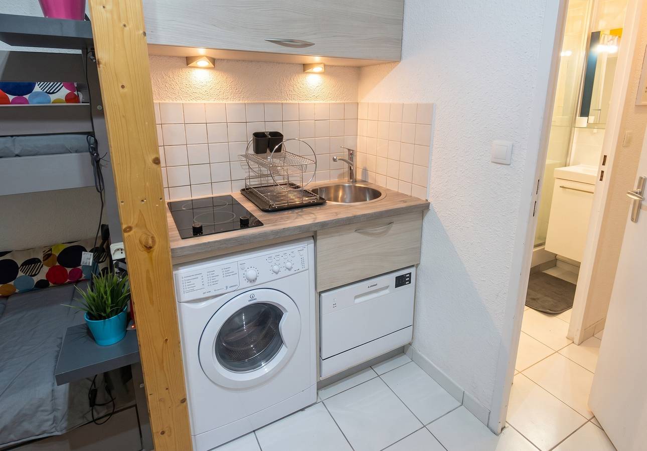 Estudio entero, Estudio acogedor en Villarembert, 22 m², cerca de las pistas in Le Corbier, Villarembert