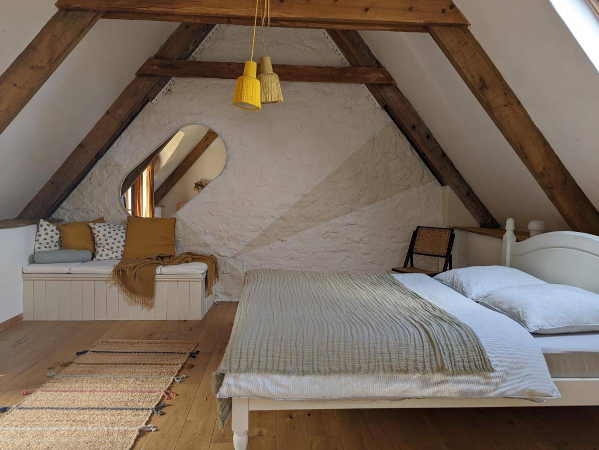 Double Room with Garden View in Lescouët-Gouarec, Région de Guingamp