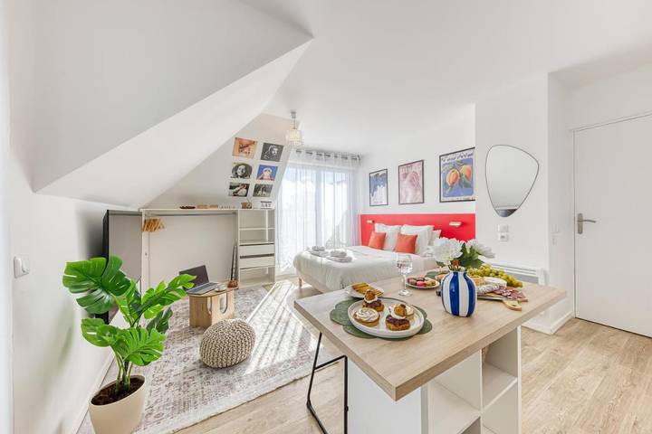 Appartement de vacances pour 2 personnes, avec balcon et vue