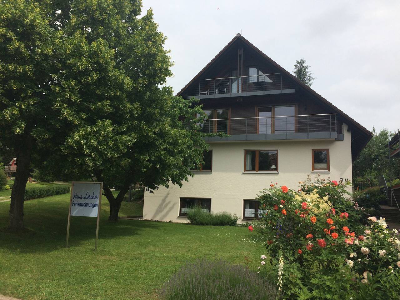 Ganze Ferienwohnung, Ferienwohnung Lörcher - Ferienwohnung 3 mit 40qm, 1 Wohn-Schlafzimmer, max. 2 Personen in Schömberg, Nordschwarzwald