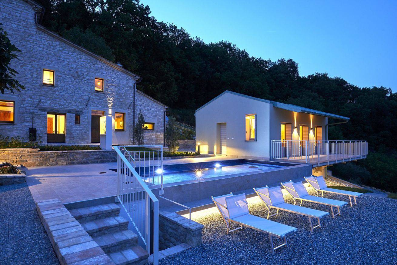 Villa le Moie by Mmega in Arcevia, Ancona Province