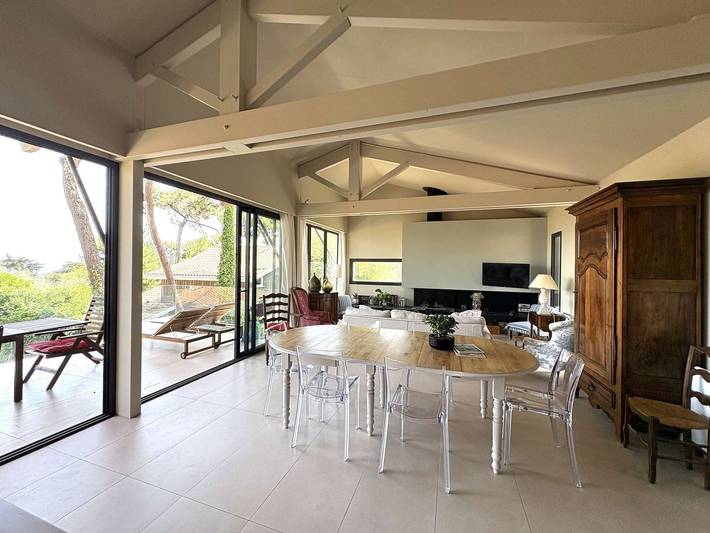 Villa pour 10 personnes, avec terrasse, animaux acceptés à Lège-Cap-Ferret - 4