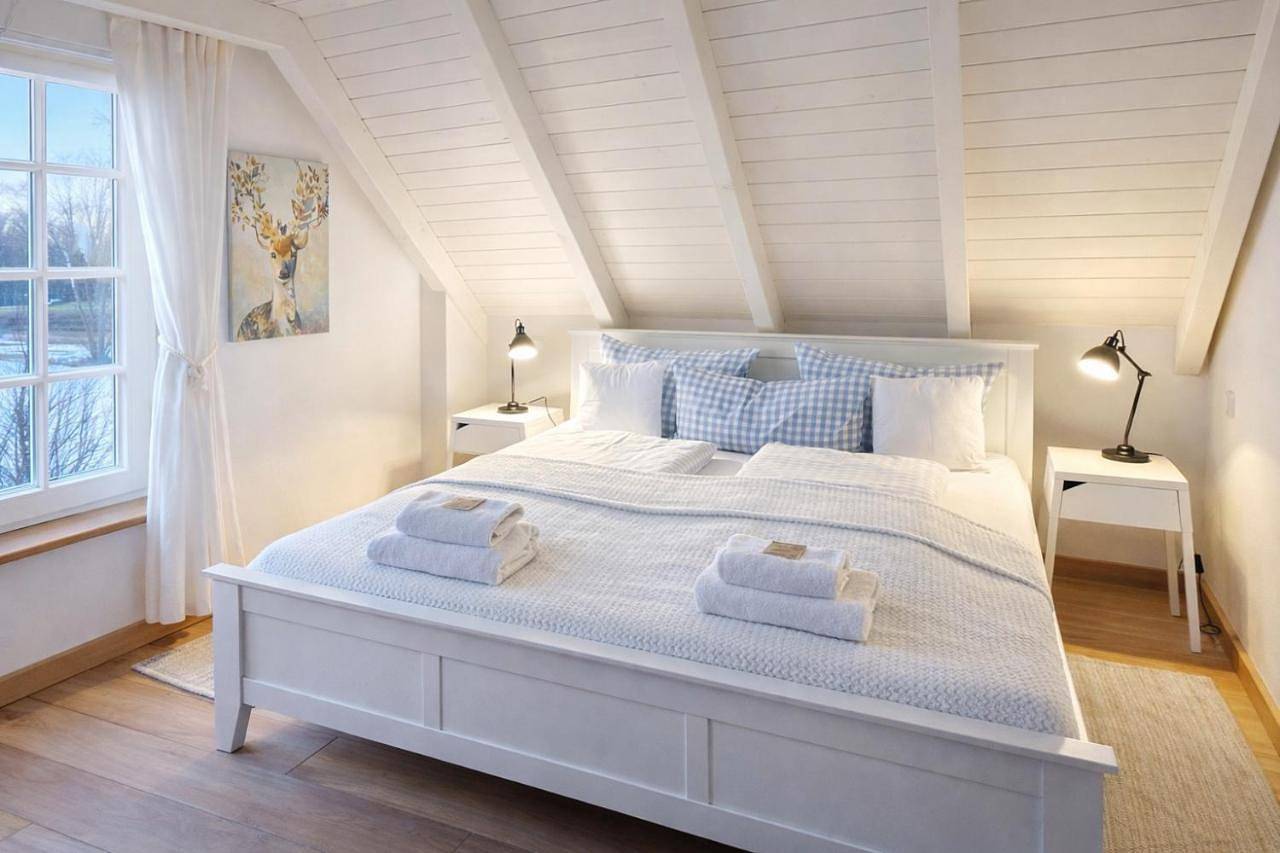 Haus am See Kamin privater Seezugang in Warendorf, Kreis Warendorf