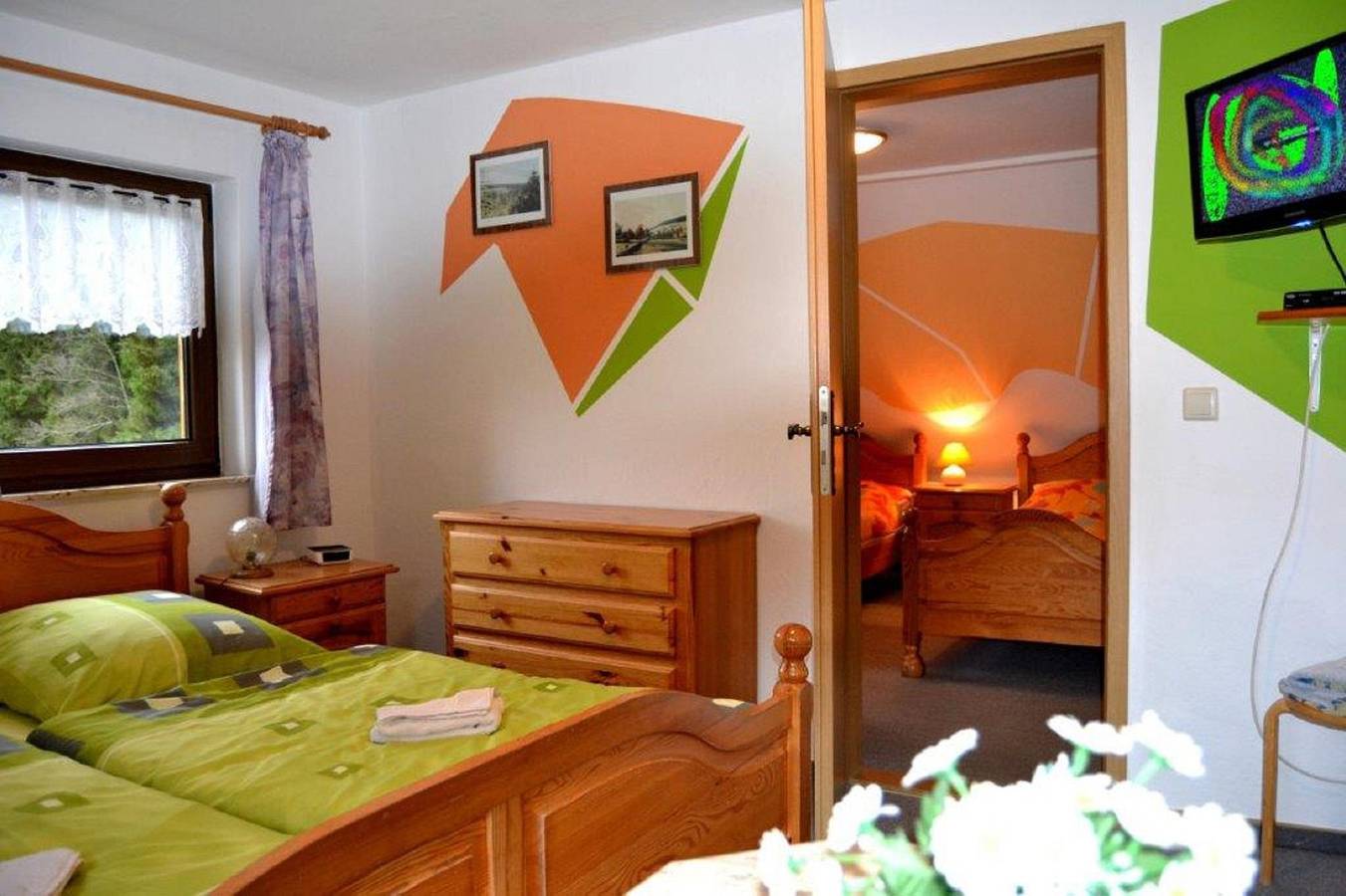 Vierbettzimmer in Tellerhäuser, Breitenbrunn / Erzgebirge