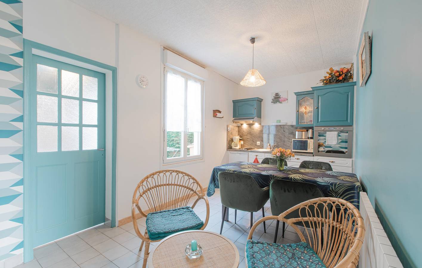 Encantador apartamento cerca de la costa y del centro de la ciudad, con jardín y wifi in Lézardrieux, Costa de granito rosa