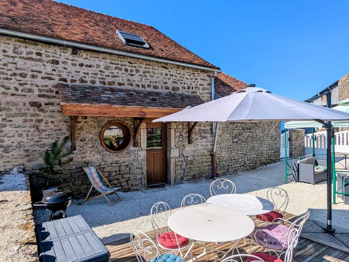 Gîte pour 4 personnes, avec terrasse