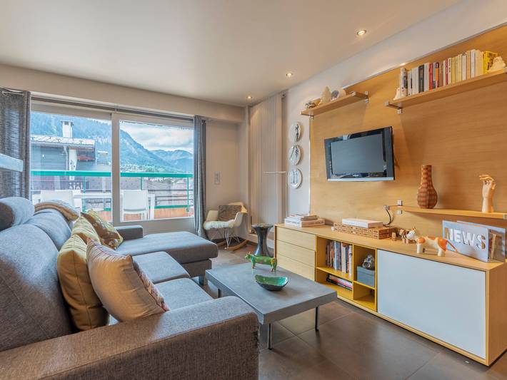 Gîte pour 4 personnes, avec balcon dans Office de Tourisme de Megeve