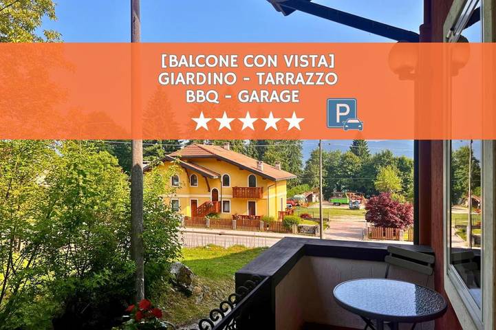 Appartamento per 5 persone, con panorama e giardino in Roana
