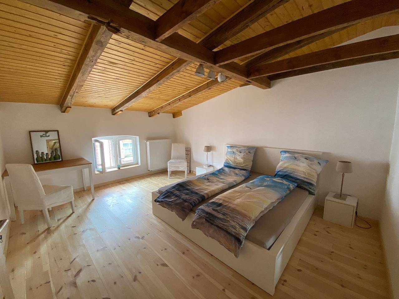 Ganze Ferienwohnung, Barther Dachstudio - Barther Dachstudio in Barth, Vorpommern