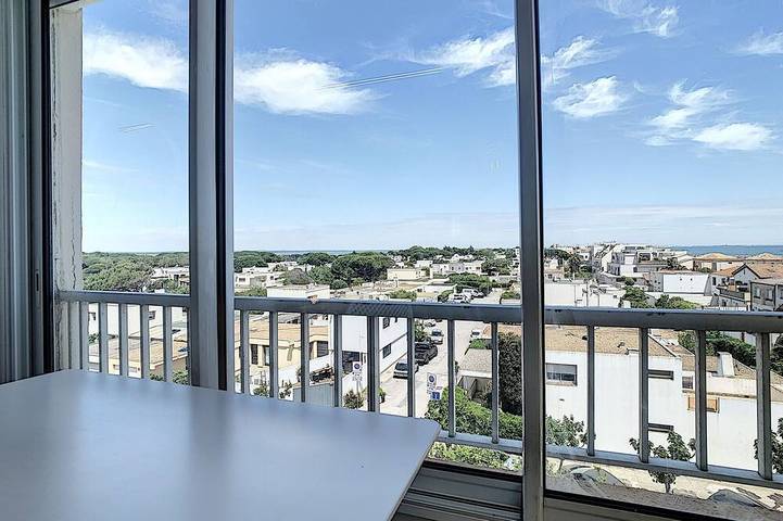 Gîte pour 4 personnes, avec balcon dans Office de Tourisme de Mauguio Carnon
