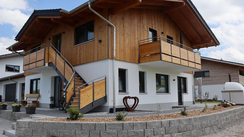 Apartament wakacyjny dla 2 osób, z balkon i ogród w Allgäu