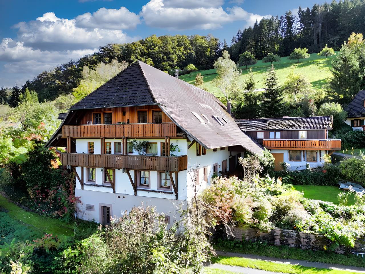 Doppelzimmer mit großer Küche - Laulisgraben Hideaway Tm in Schuttertal, Mittlerer Schwarzwald