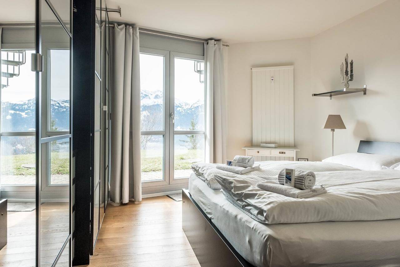Ganze Ferienwohnung, Apartment Alpenrose 2.5 mit Mitbenutzung Spa & Wellness in Beatenberg, Thunersee