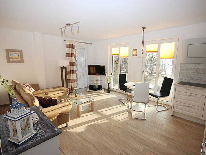 Ferienwohnung für 2 Personen, mit Ausblick und Balkon sowie Seeblick in Deutschland - 3