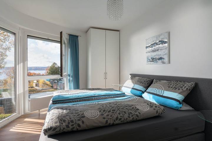 Ferienwohnung für 3 Personen, mit Seeblick und Garten sowie Ausblick in Unteruhldingen - 3