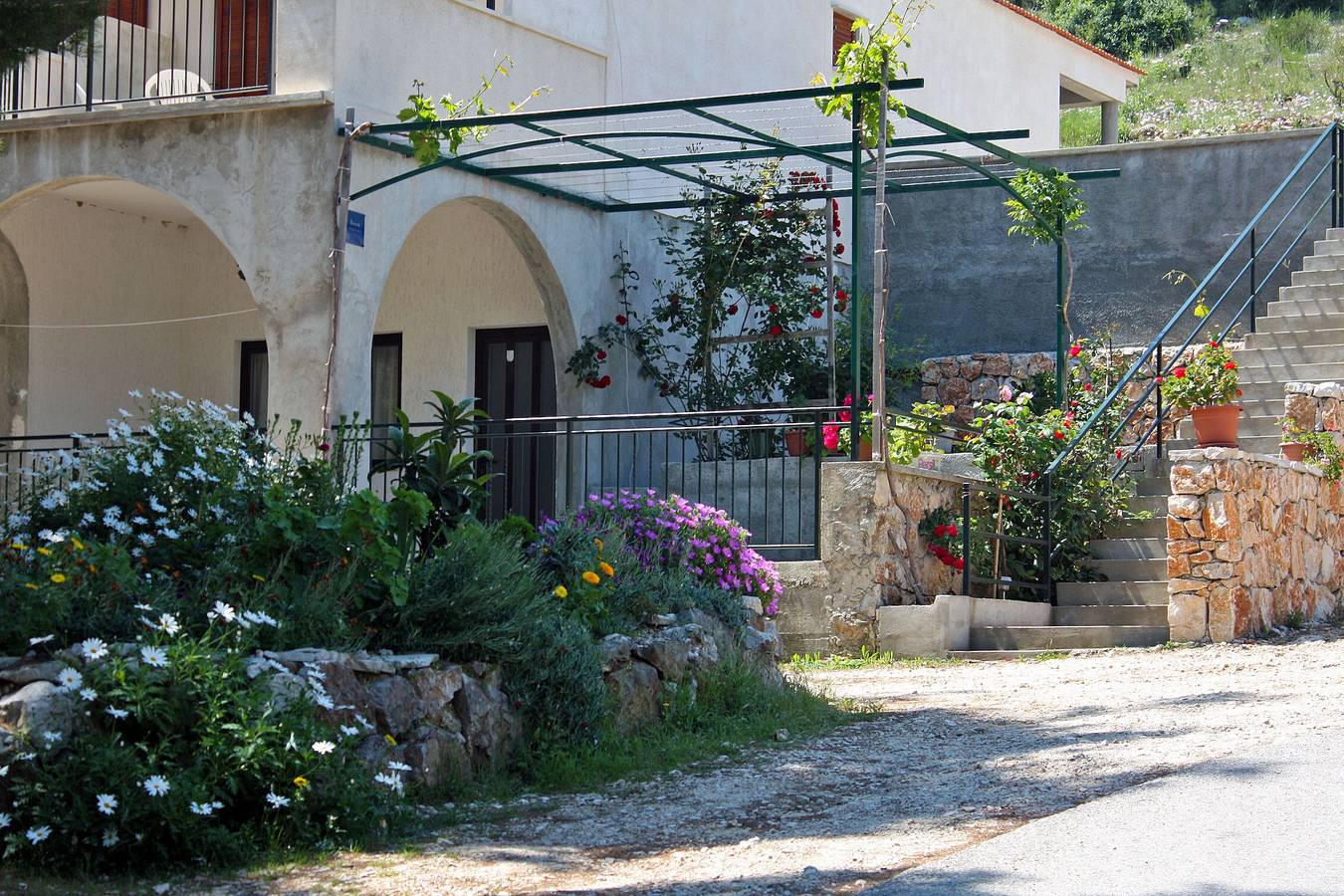 Ganze Wohnung, 1-Zimmer-Ferienwohnung mit Balkon Bucht Saplunara, Mljet A-4923-a in Velika Saplunara, Saplunara