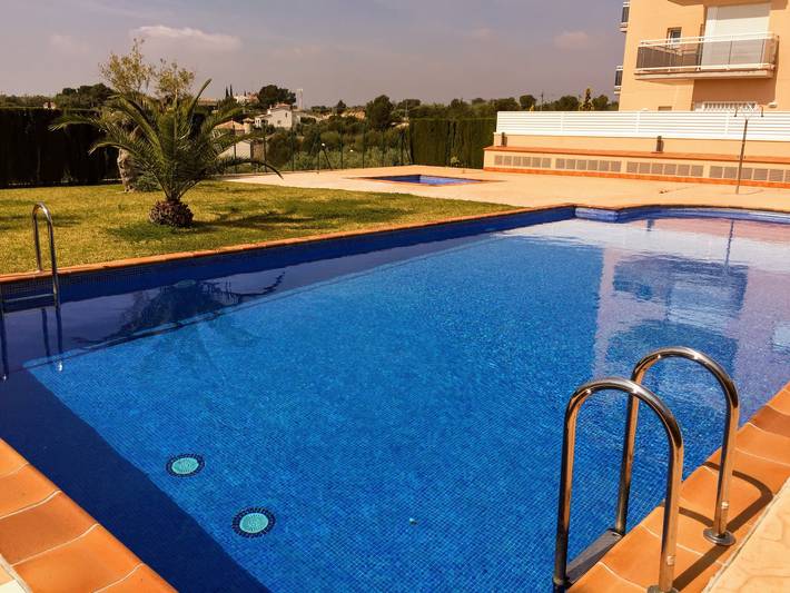 Ferienwohnung für 5 Personen, mit Kinderpool und Garten sowie Balkon - 1