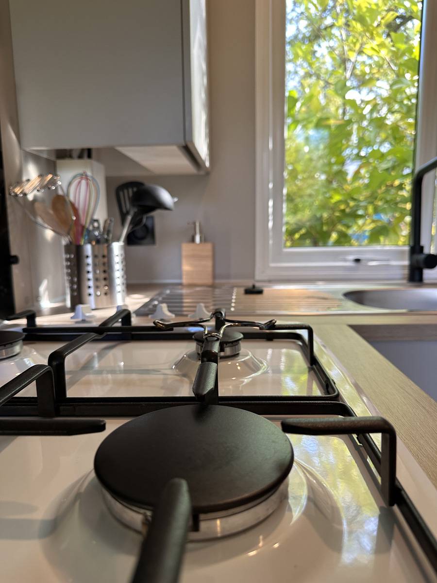 Kinderfreundliche 4-Personen-Lodge auf einem Familiencampingplatz in Wateren, Drenthe in Wateren, Regio Zwolle
