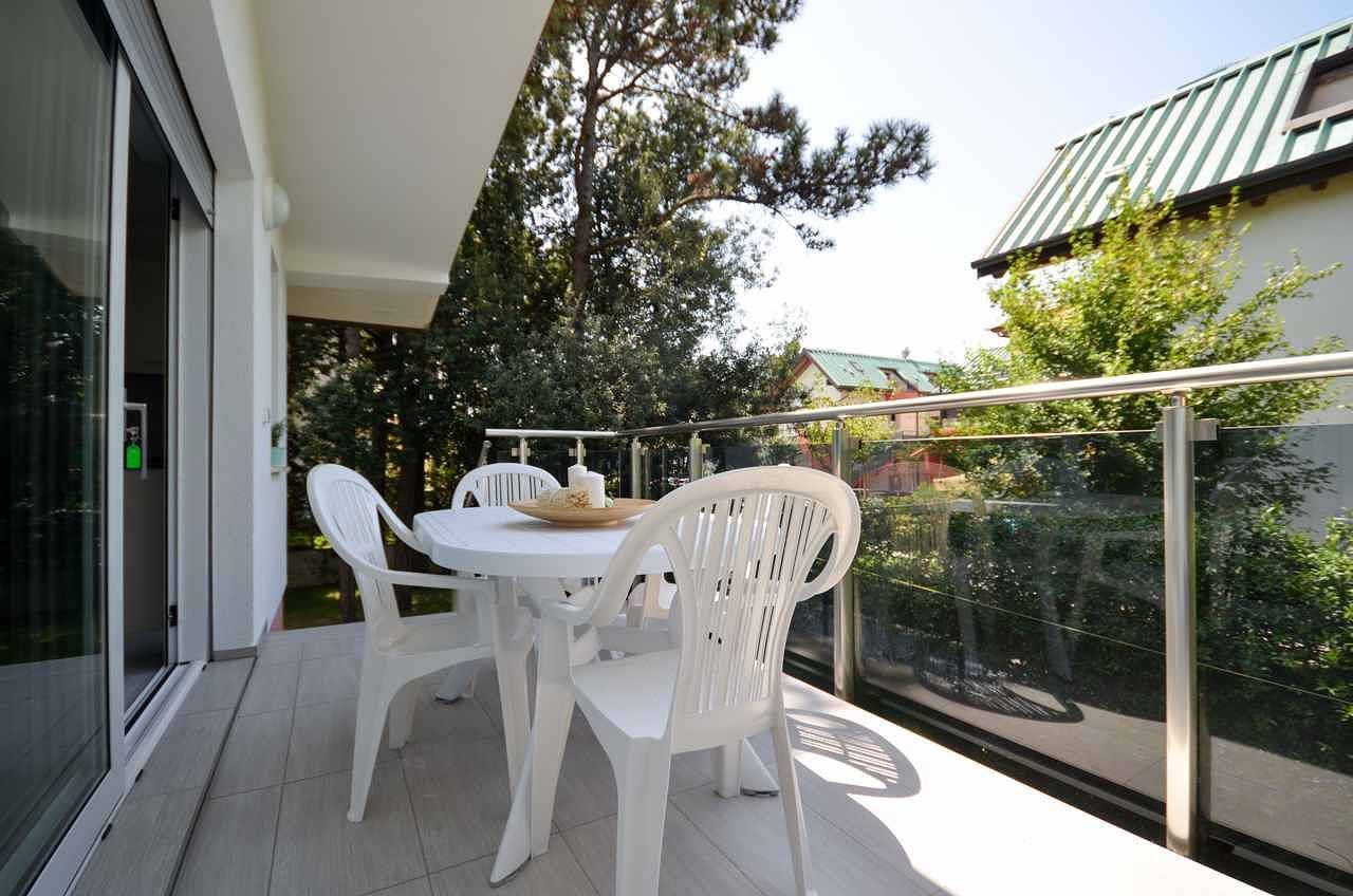 Villa mit Klimaanlage und Balkon  in Bibione, Venice Province