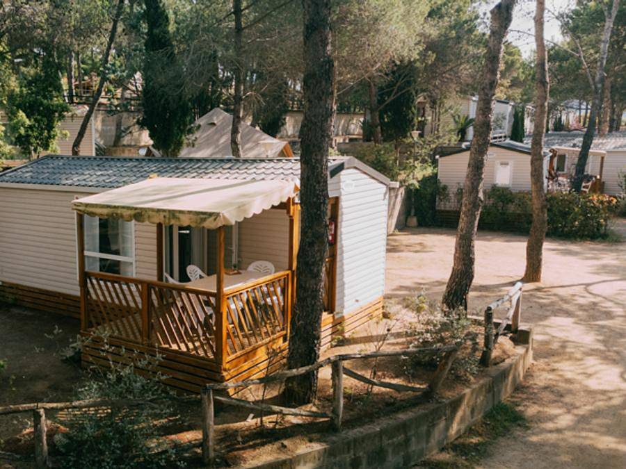Camping Santa Elena Ciutat - Casa mobile 4 persone - Elena Gran Confort in Central Lloret de Mar, Lloret de Mar