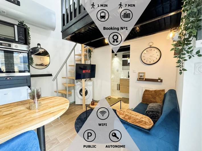 Appartement de vacances pour 2 personnes, avec Terrasse