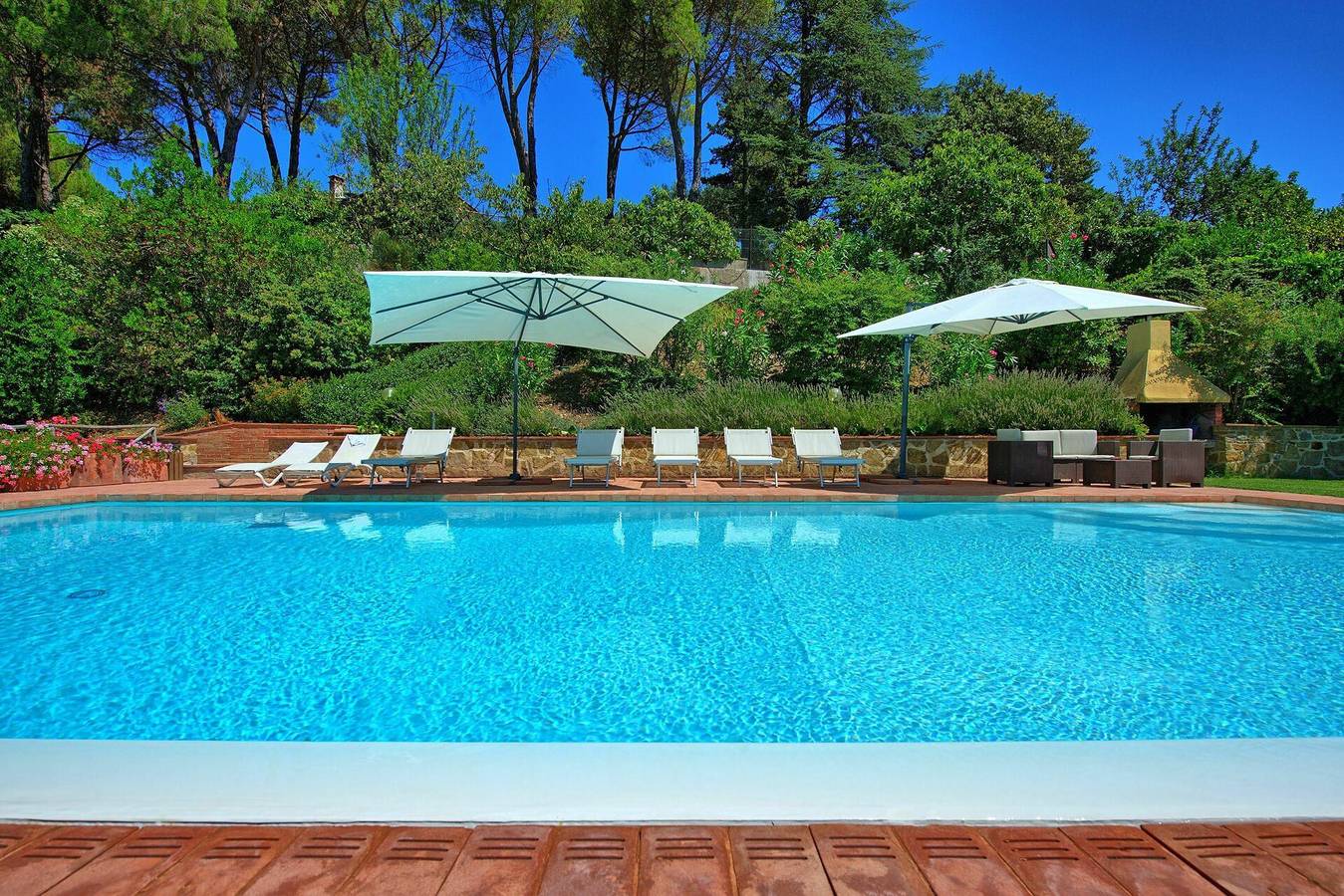 Villa für 4 Personen mit Balkon in Tavarnelle Val di Pesa, Barberino Tavarnelle