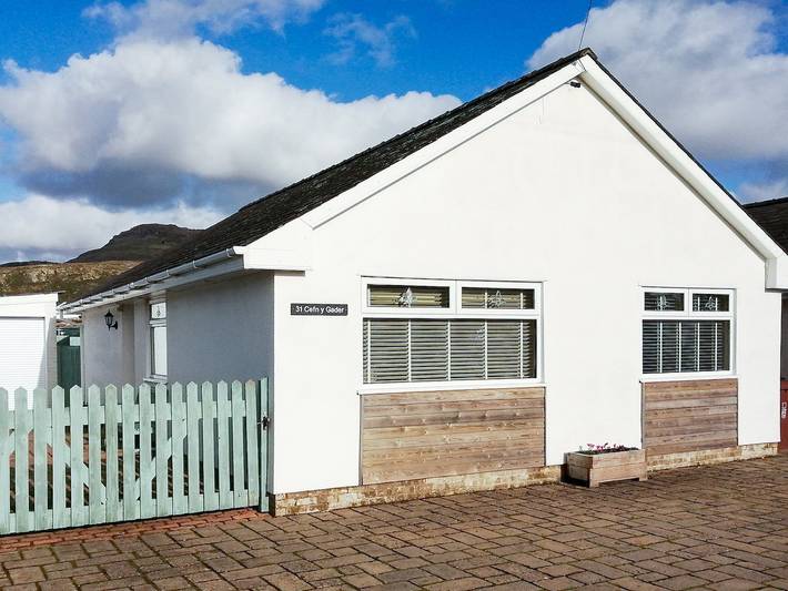Holiday home for 4 people, with garden in Porthmadog