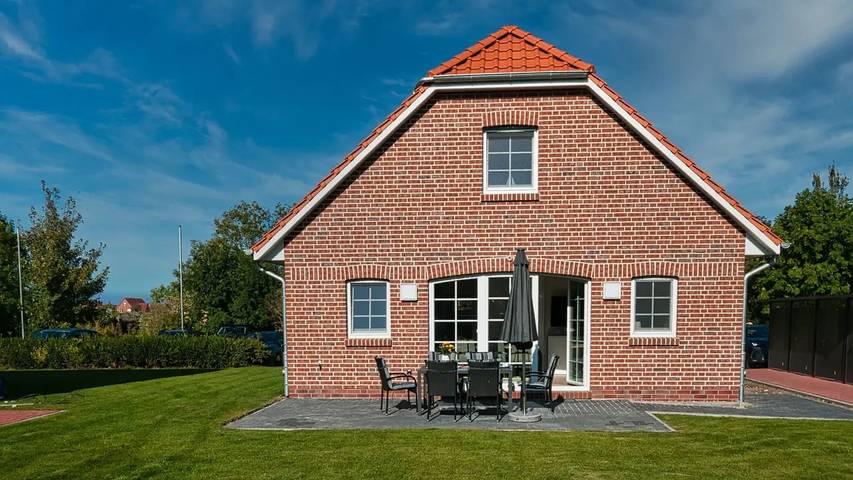 Ferienhaus für 6 Personen, mit Terrasse und Garten