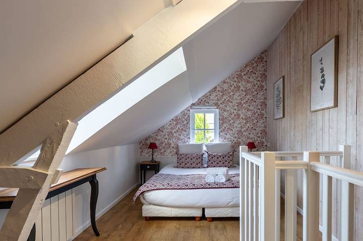 Le Cottage de La Maison Saint Léonard | Encantador jardín compartido en el in Honfleur, Region de Lisieux