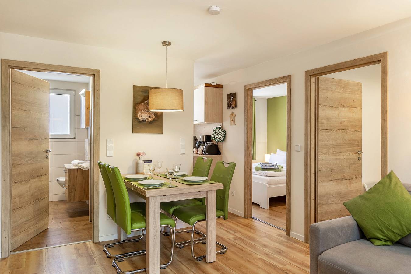 Geheel vakantieappartement, Ferienhaus Biber im Sternenpark *** in Ferchesar, Stechow-Ferchesar