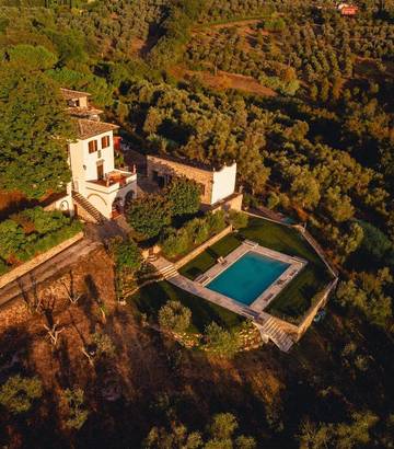 Gîte pour 5 personnes, avec vue ainsi que balcon et piscine à Impruneta