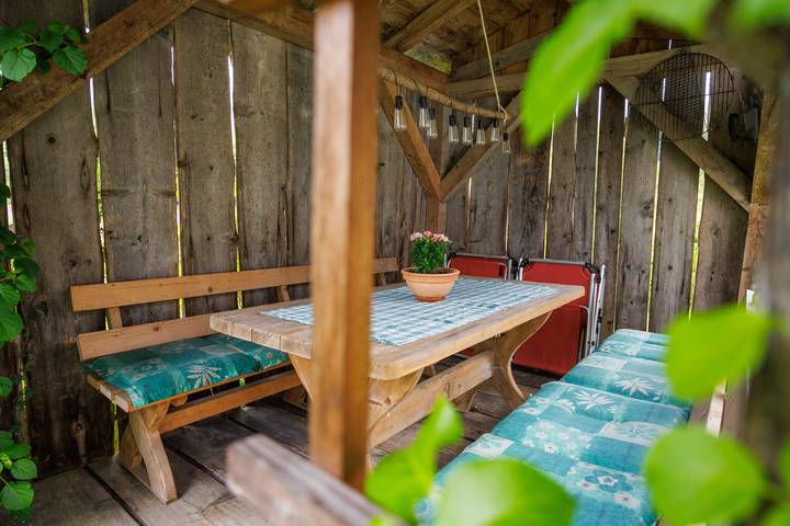 Chalet für 5 Personen, mit Balkon und Terrasse sowie Garten in Ruhpolding