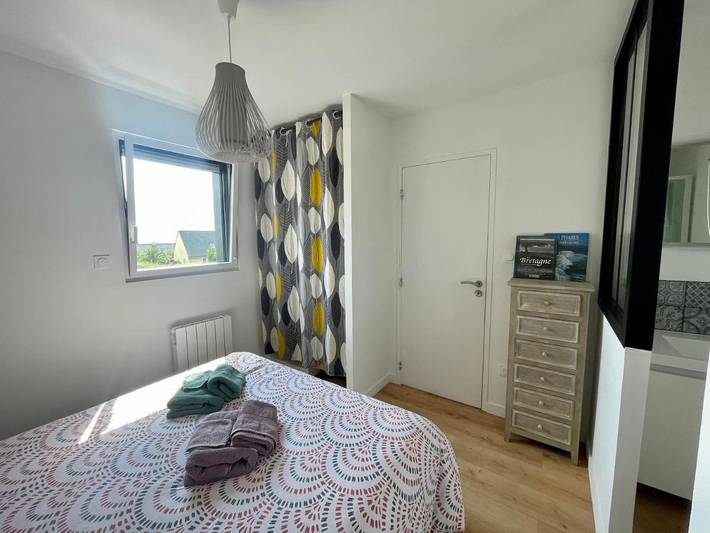 Gîte pour 2 personnes, avec terrasse ainsi que vue et jardin à Locmaria-Plouzané - 2