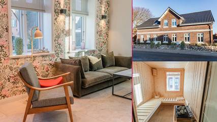 Ferienhaus für 6 Personen, mit Terrasse und Sauna, mit Haustier in Oevenum