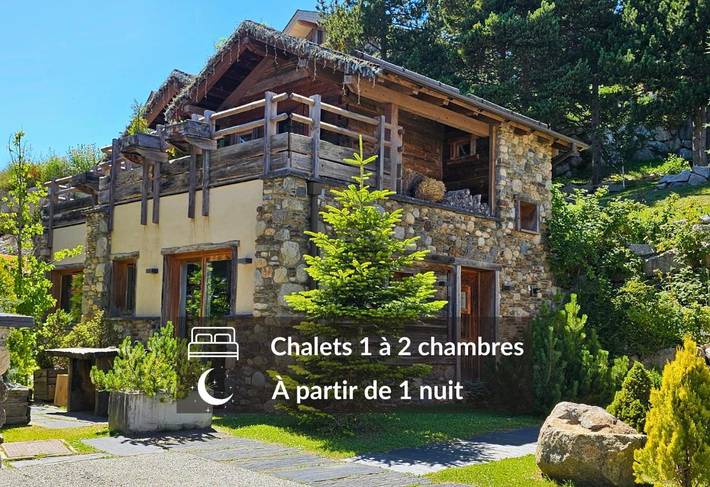 Chalet pour 6 personnes, avec sauna ainsi que vue et terrasse - 1