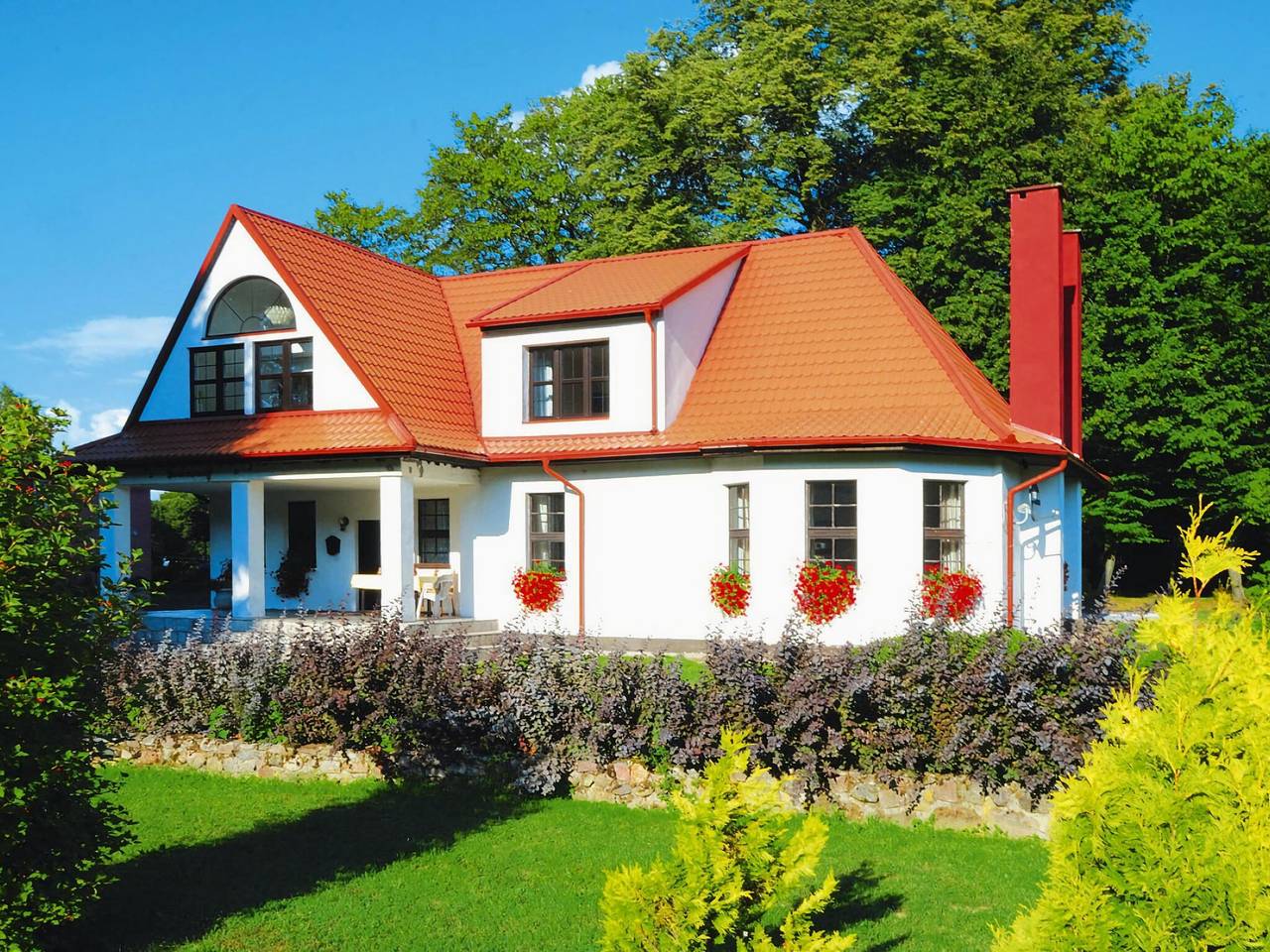 Villa in Krąg near Knight's Castle in Powiat Koszaliński