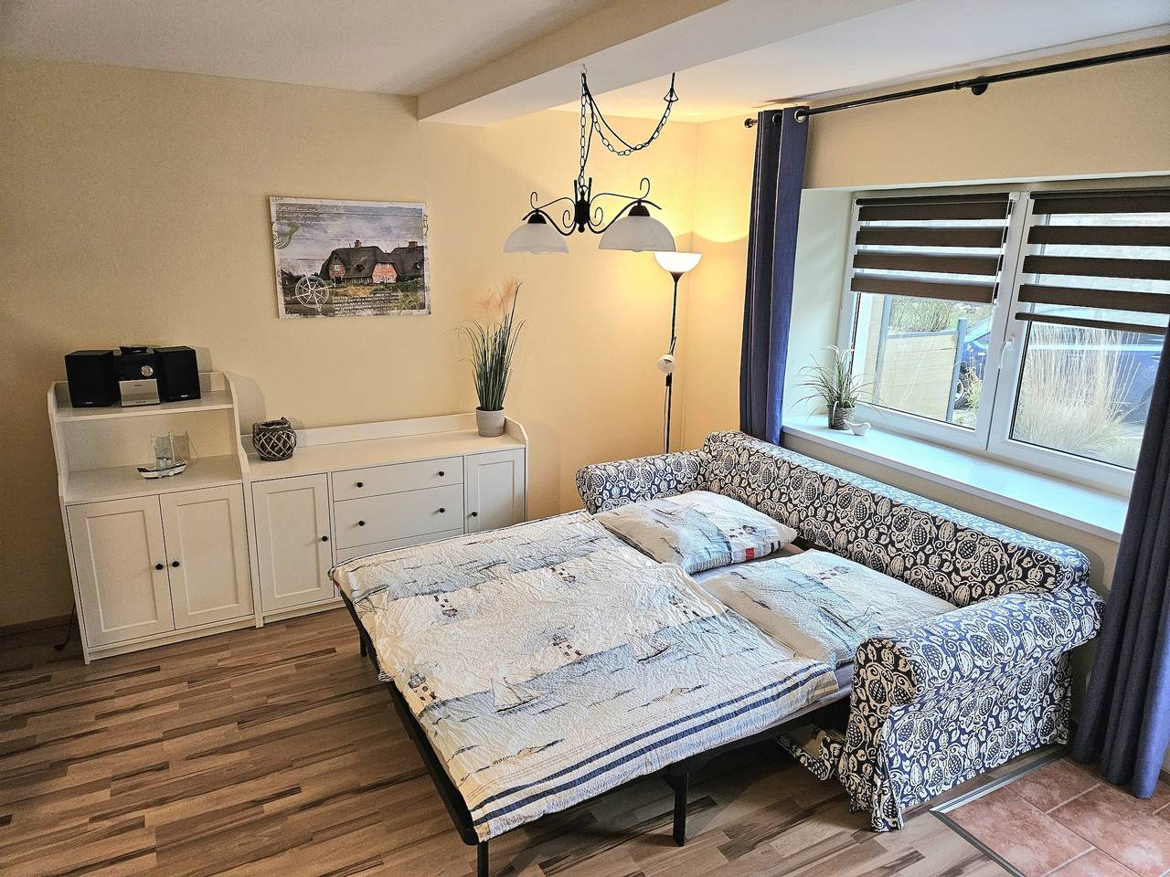 Apartamento vacacional entero, Apartamento de vacaciones para 4 personas con terraza in Hirschburg, Ribnitz-Damgarten