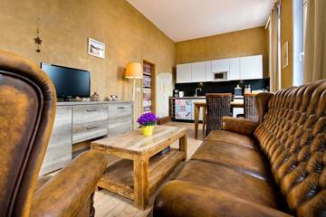 Ferienwohnung für 6 Personen, mit Terrasse und Garten sowie Sauna in Oybin