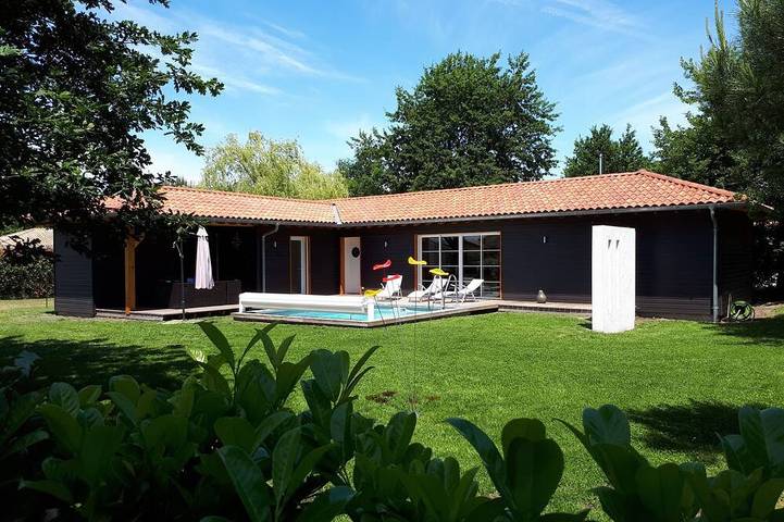 Ferienhaus für 7 Personen, mit Garten, mit Haustier