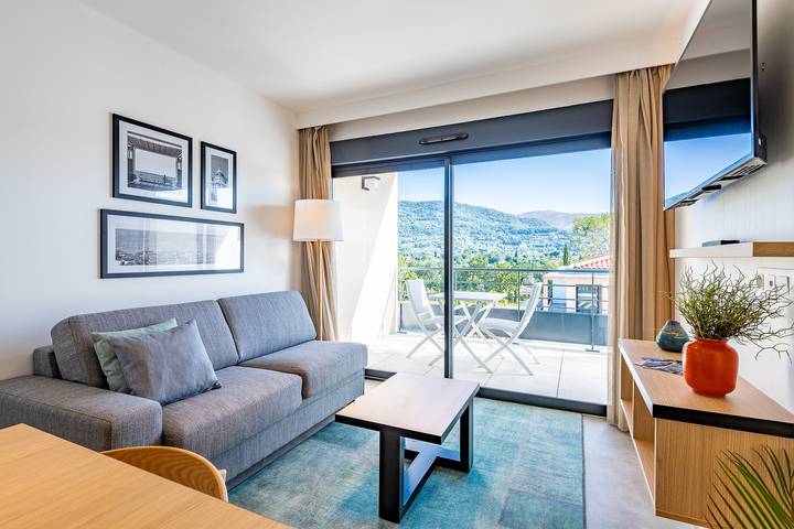 Estudio para 4 personas, con balcón además de piscina y jardín, Familias con niños - 1