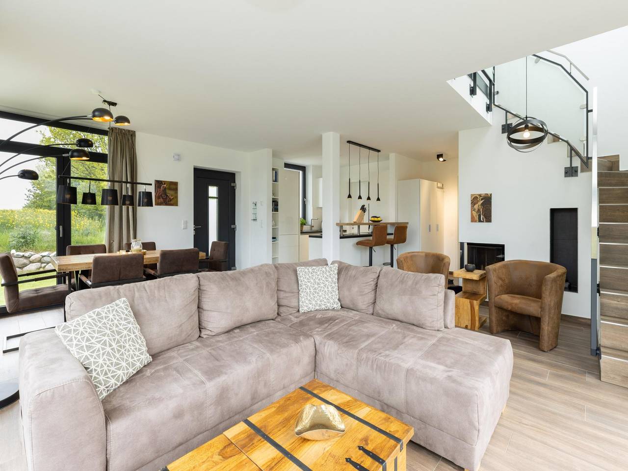 Exklusives Ferienhaus mit Sauna an der Ostsee in Hohenkirchen, Nordwestmecklenburg (Wismar und Umgebung)