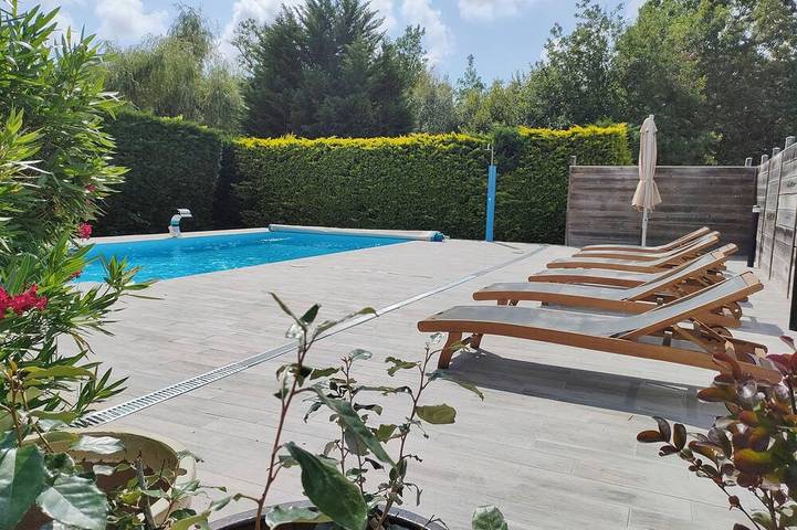 Ferienhaus für 11 Personen, mit Terrasse und Garten in Lit-et-Mixe