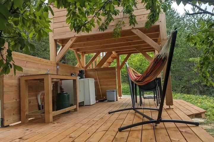 Cabane 2 étoiles - Piscine  - ccbgcai in Belloc, Ariège