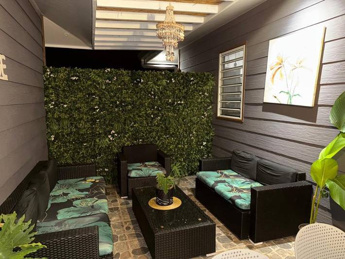 Villa pour 6 personnes, avec vue ainsi que terrasse et piscine dans Mo'orea - 3