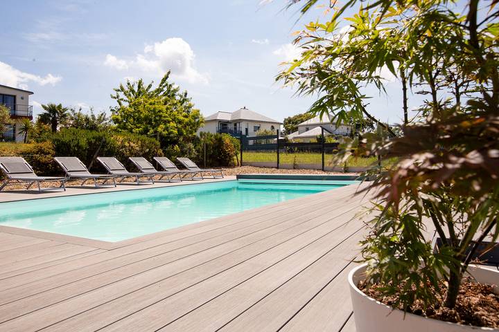 Maison de vacances pour 9 personnes, avec terrasse et jardin