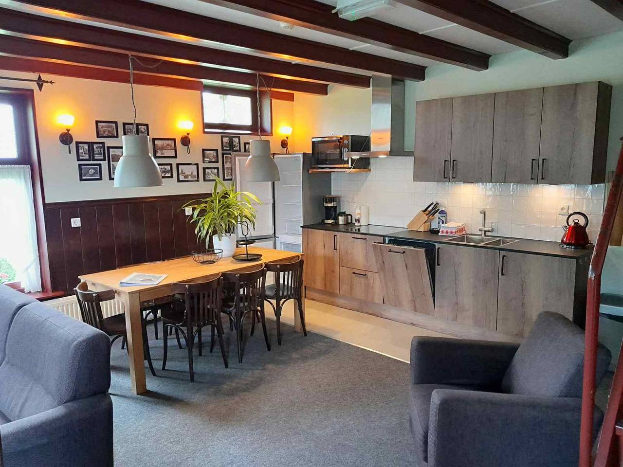 Ganze Wohnung, 7 Personen Wohnung im Zentrum von Giethoorn in Giethoorn, Nationalpark Weerribben-Wieden